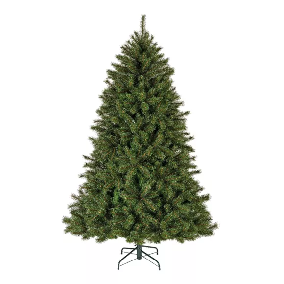 Sapin artificiel de Noël H240 cm Stockholm Vert givré