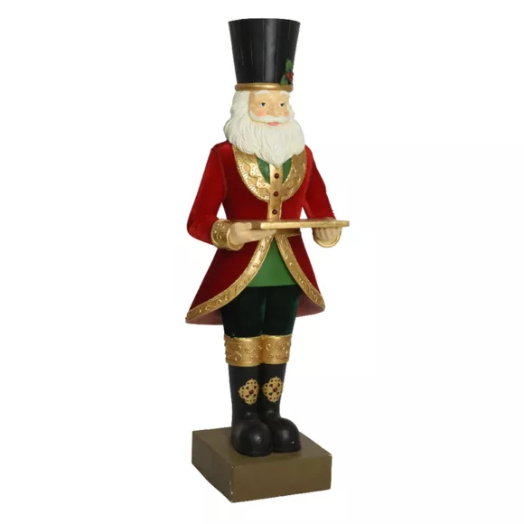 Père Noël Géant (H175 cm) Gabriel costumé Rouge