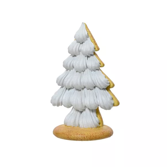 Sapin de Noël déco (H21 cm) Gâteau à la crème