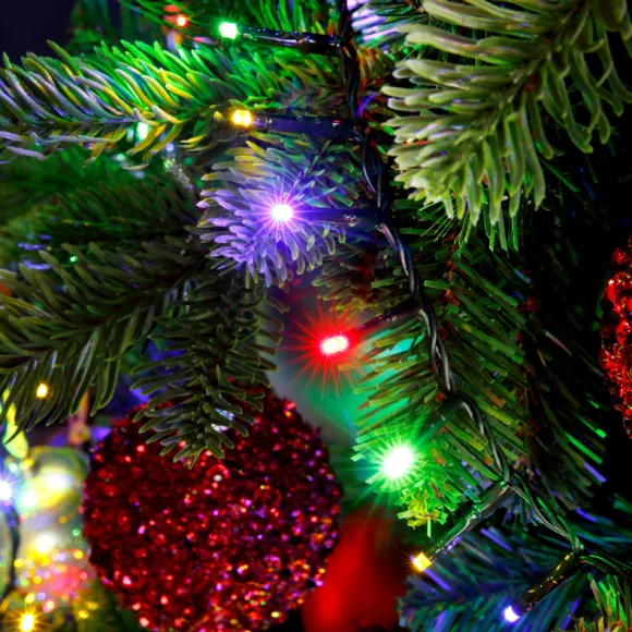 Luces de Navidad Lujo 34 m Multicolor 1500 LED