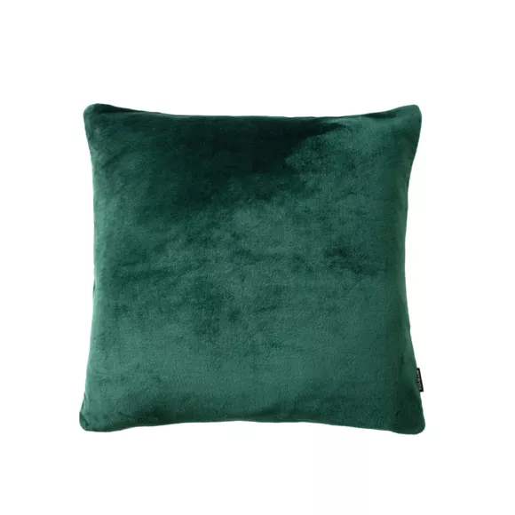 Housse de coussin carrée flanelle (45 x 45 cm) Didou Verte