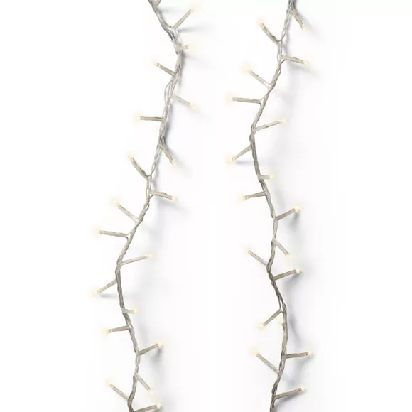1 LED compact guirlande 4500cm-2000L transparent/blanc chaud