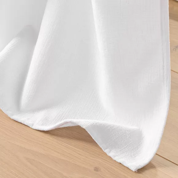 Rideau œillets velours (140 x 260 cm) Verra Blanc