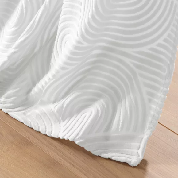 Rideau œillets velours (135 x 260 cm) Eva Blanc