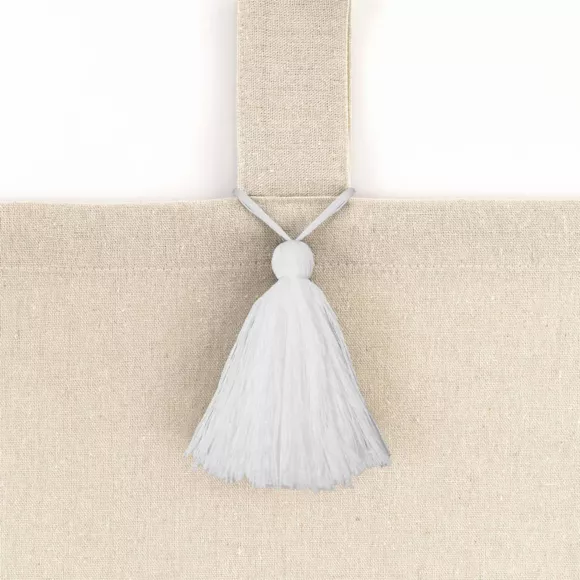 Katoenen gordijn met ringen (140 x 240 cm) Cyrine Beige
