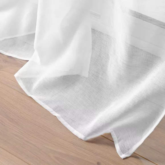 Gordijnen met ringen (140 x 240 cm) Papaya Ecru