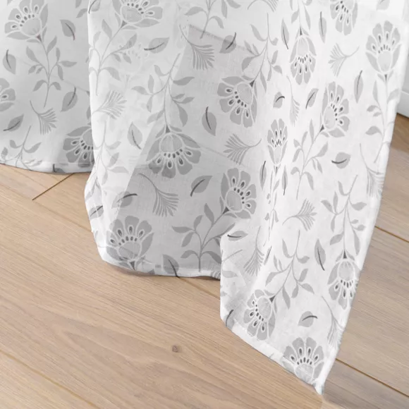 Visillo con ojales (140 x 240 cm) Flavie Gris