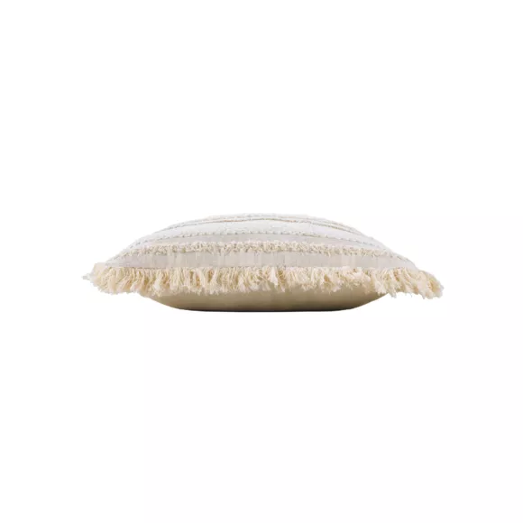 Coussin carré coton (40 x 40 cm) Atlas Beige