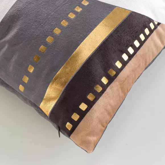 Coussin carré velours (45 x 45 cm) Naez Multicolore