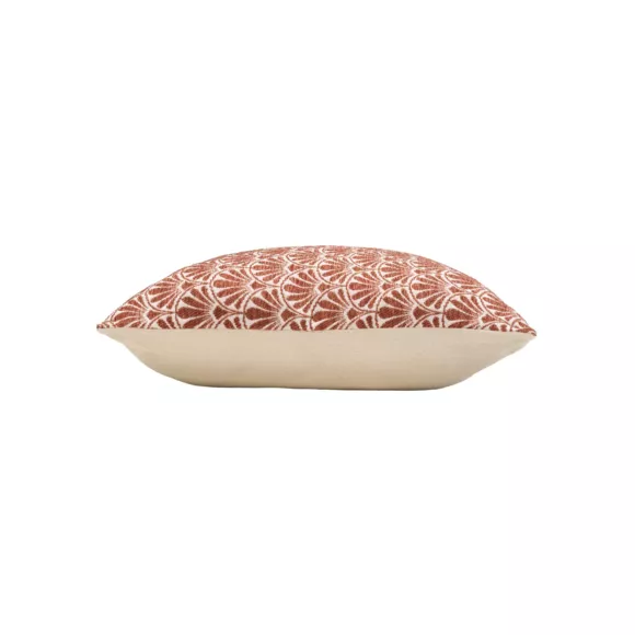 Housse de coussin carrée (40 x 40 cm) Echo Terracotta