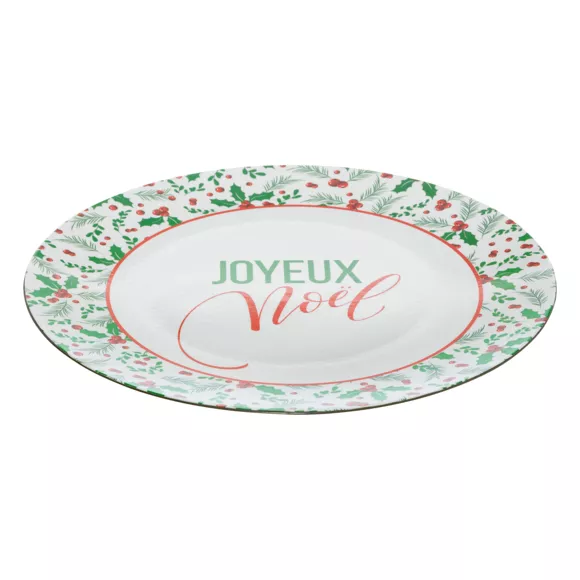 LOT DE 12 ASSIETTE PRES HOUX 33CM