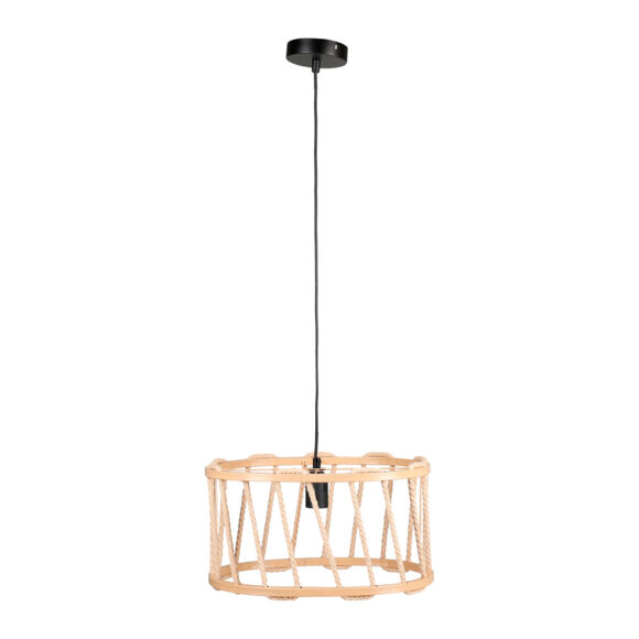 Suspensión luminosa en cuerda (D34 cm) Malo Beige