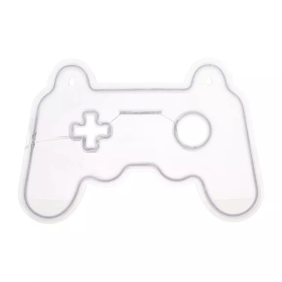 NEON MANETTE BLEUE USB  Dim : l34.5xH24xP2cm
