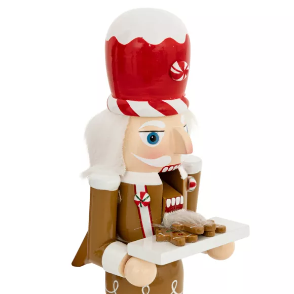 Houten Notenkraker soldaat (H25 cm) Gemberkoek
