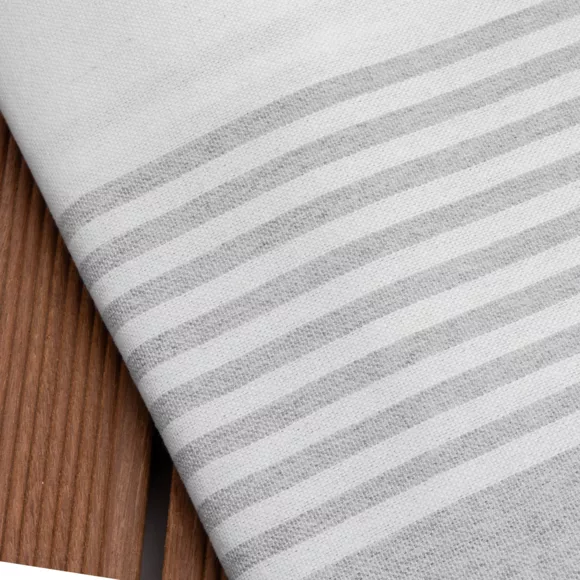 Fouta cotone riciclato (200 x 200 cm) Summer Bianca