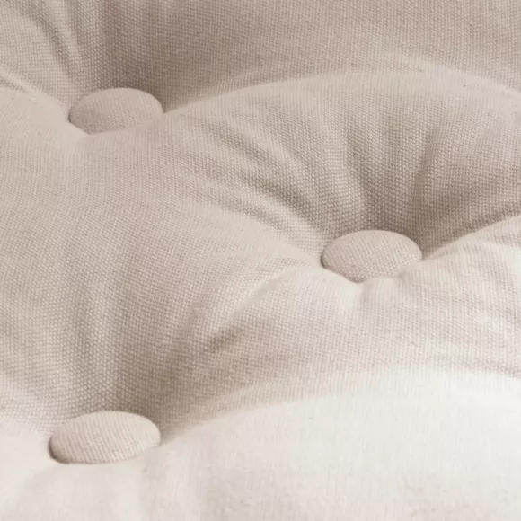 Coussin de sol coton (50 x 50 cm) Pixel Beige