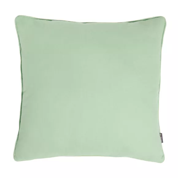 Cuscino quadrato in cotone (60 x 60 cm) Pixel Verde menta
