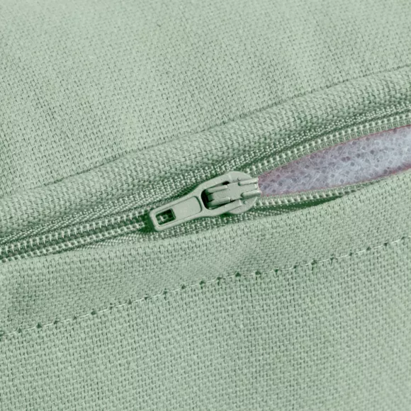 Cuscino quadrato in cotone (40 x 40 cm) Pixel Verde menta