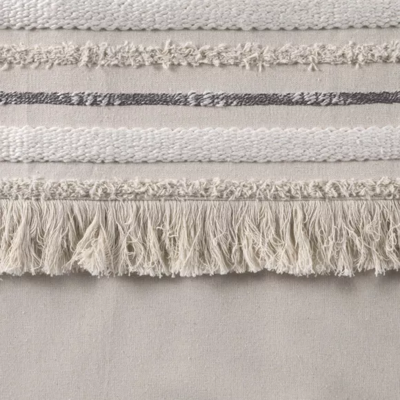 Cortina con ojales de tela de algodón (140 x 240 cm) Atlas Beige