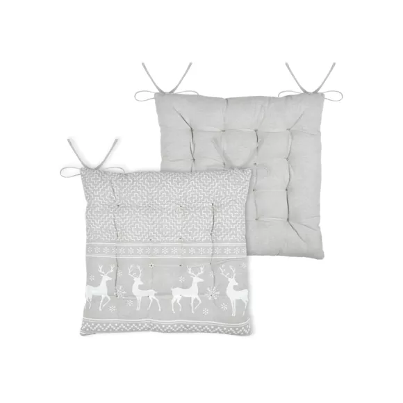 Coussin de chaise carré coton (40 x 40 cm)  Arbin Beige