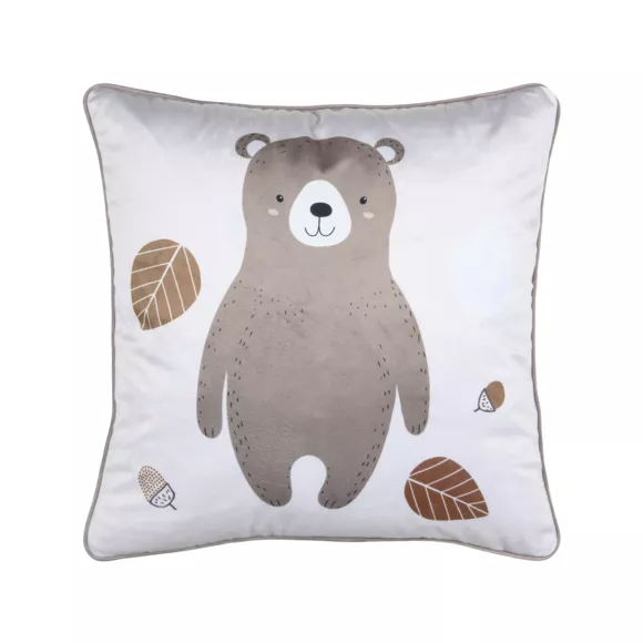 Coussin enfant carré (40 x 40 cm) Gabin Taupe