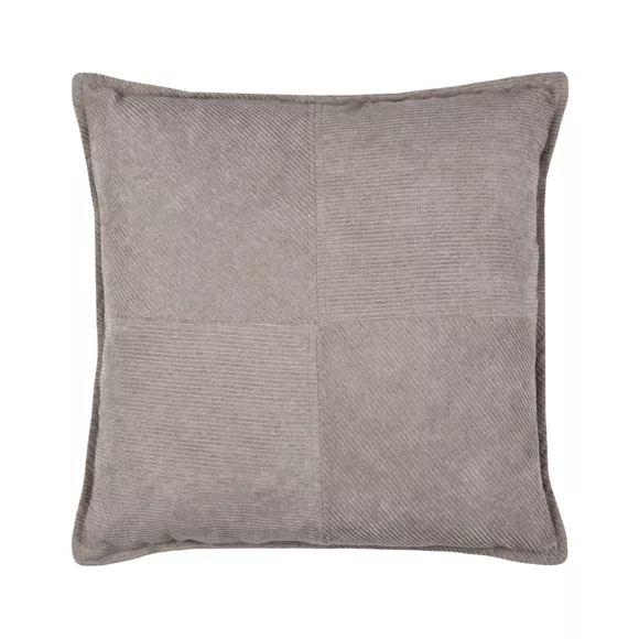 Coussin carré velours (45 x 45 cm) Dandy Taupe