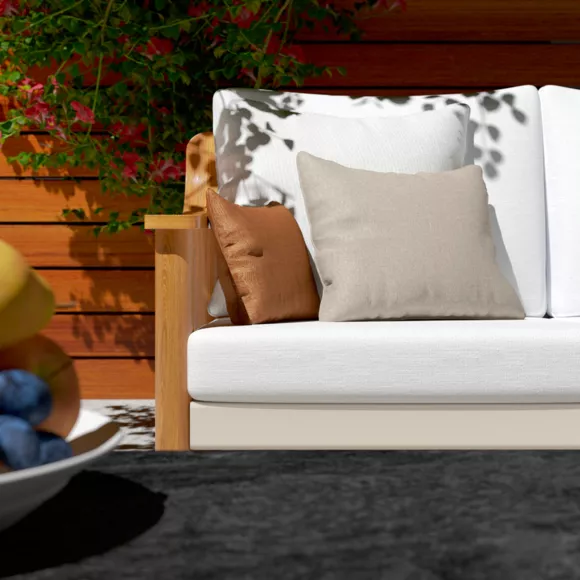 Salon de jardin aluminium 5 places Phuket - Beige