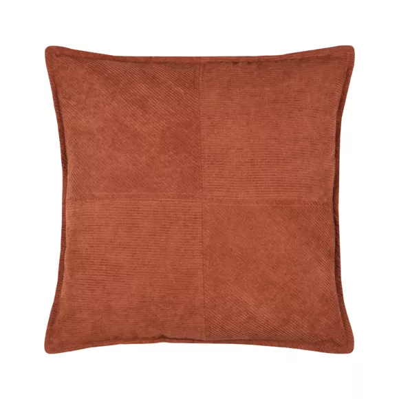Coussin carré velours (45 x 45 cm) Dandy Terracotta
