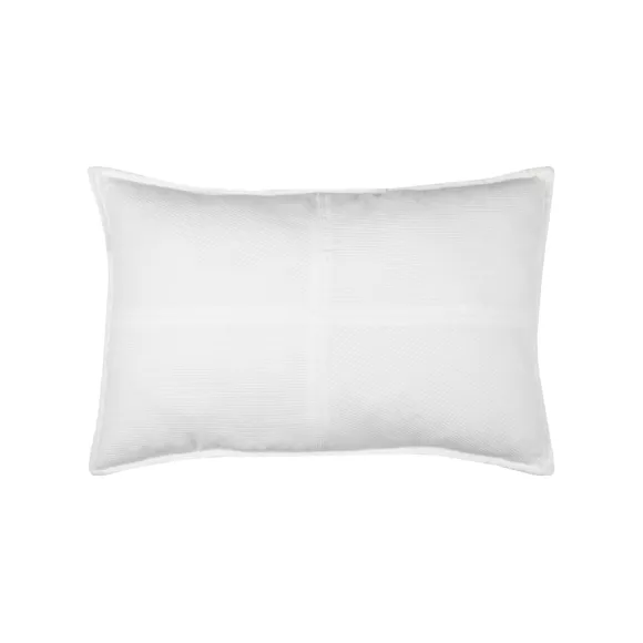 Rechthoekig fluwelen kussen (40 x 60 cm) Dandy Roomwit
