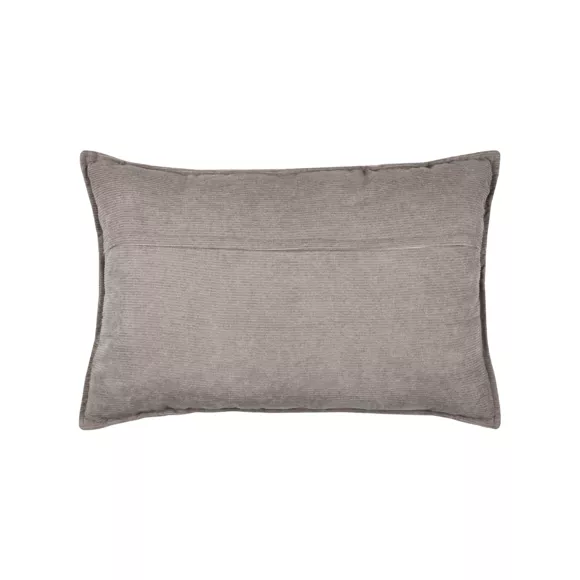 Coussin rectangulaire velours (40 x 60 cm) Dandy Taupe
