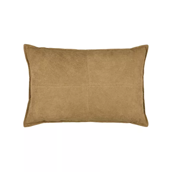 Coussin rectangulaire velours (40 x 60 cm) Dandy Camel