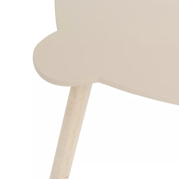 Kindertisch aus Holz (H42,5 cm) Douceur Ourson Beige
