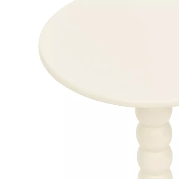 Houten koffietafel (H46,5 cm) Chamlo Wit