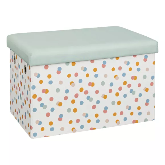 Opvouwbare kinder opberg poef (57 x 36 cm) Enio Multicolor