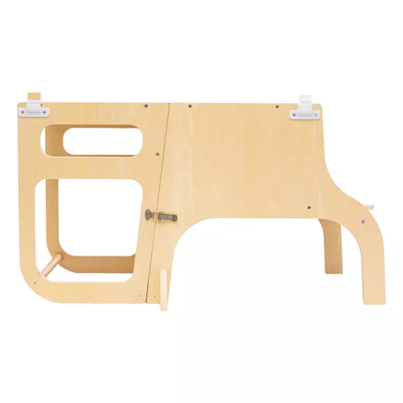 Observatietoren houten bureau (H91 cm) Alba Bruin