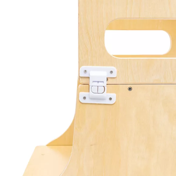 Observatietoren houten bureau (H91 cm) Alba Bruin