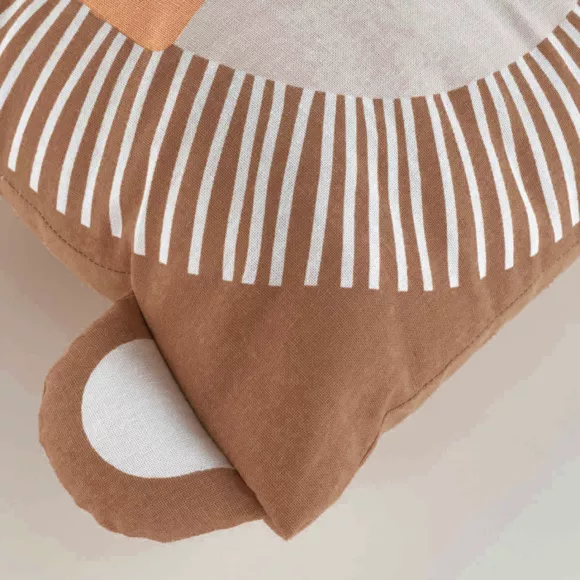 COUSSIN COMPRESSE 40 x 40 CM COTON IMPRIME LOUMBA DES. PLACE