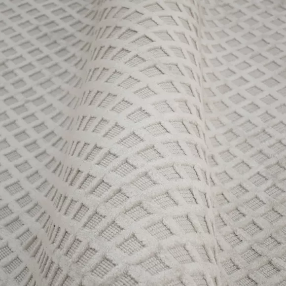 Alfombra rectangular de salón tejida (160 x 230 cm) Ravi Beige pampa