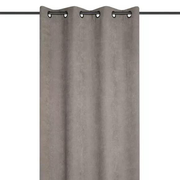 Rideau velours (140 x 260 cm) Dandy Taupe