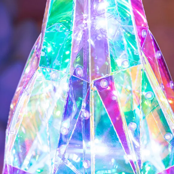 Sapin lumineux 60 LED (H51 cm) Ice Blanc froid