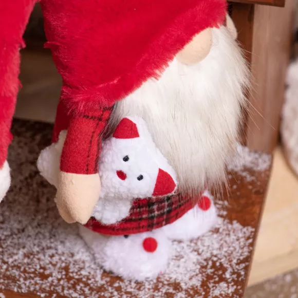 Lutin de Noël (H65 cm) Tilki Dormeur en pyjama
