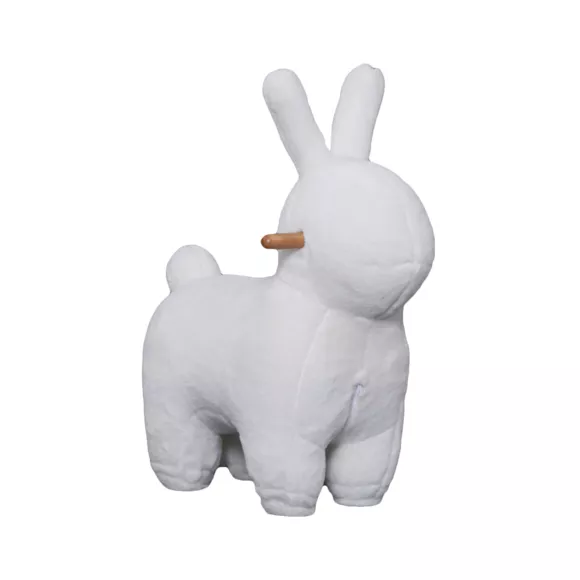 Siège enfant flanelle (H63 cm) Lapin Blanc