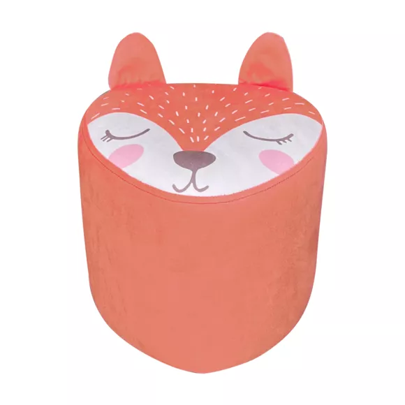 Kinderpouf (H25 cm) Renardeau Orange