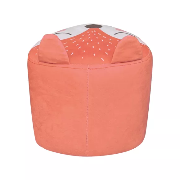 Kinderpouf (H25 cm) Renardeau Orange