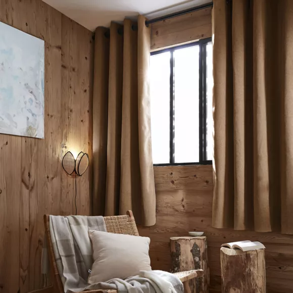 Rideau occultant isolant Total Blackout (140 x 180 cm) Magnus Camel