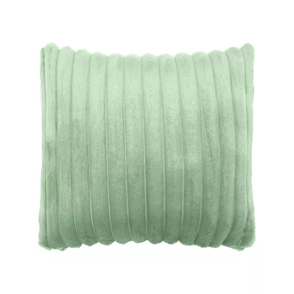Fodera per cuscino quadrata flanella (40 x 40 cm) Dune Verde salvia