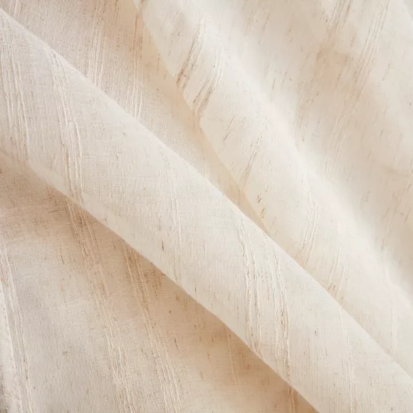 Vitrage met roede schuifzoom (140 x 240 cm) Théo Beige
