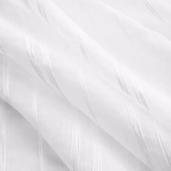 Visillo con cinta fruncida (280 x 240 cm) Théo Blanco