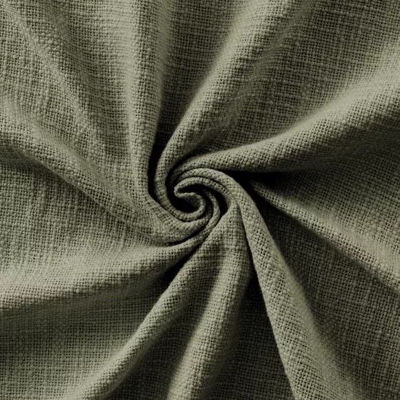 Plaid Baumwolle (180 x 220 cm) Sixtine Rosmaringrün