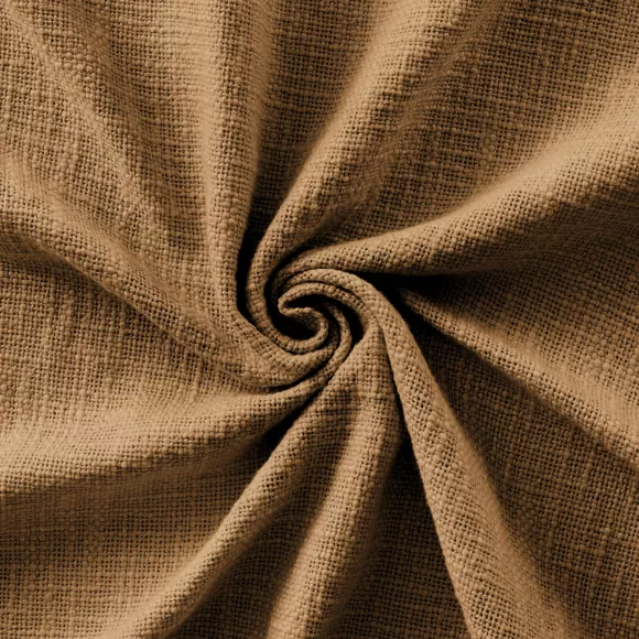 Plaid Baumwolle (180 x 220 cm) Sixtine Camel